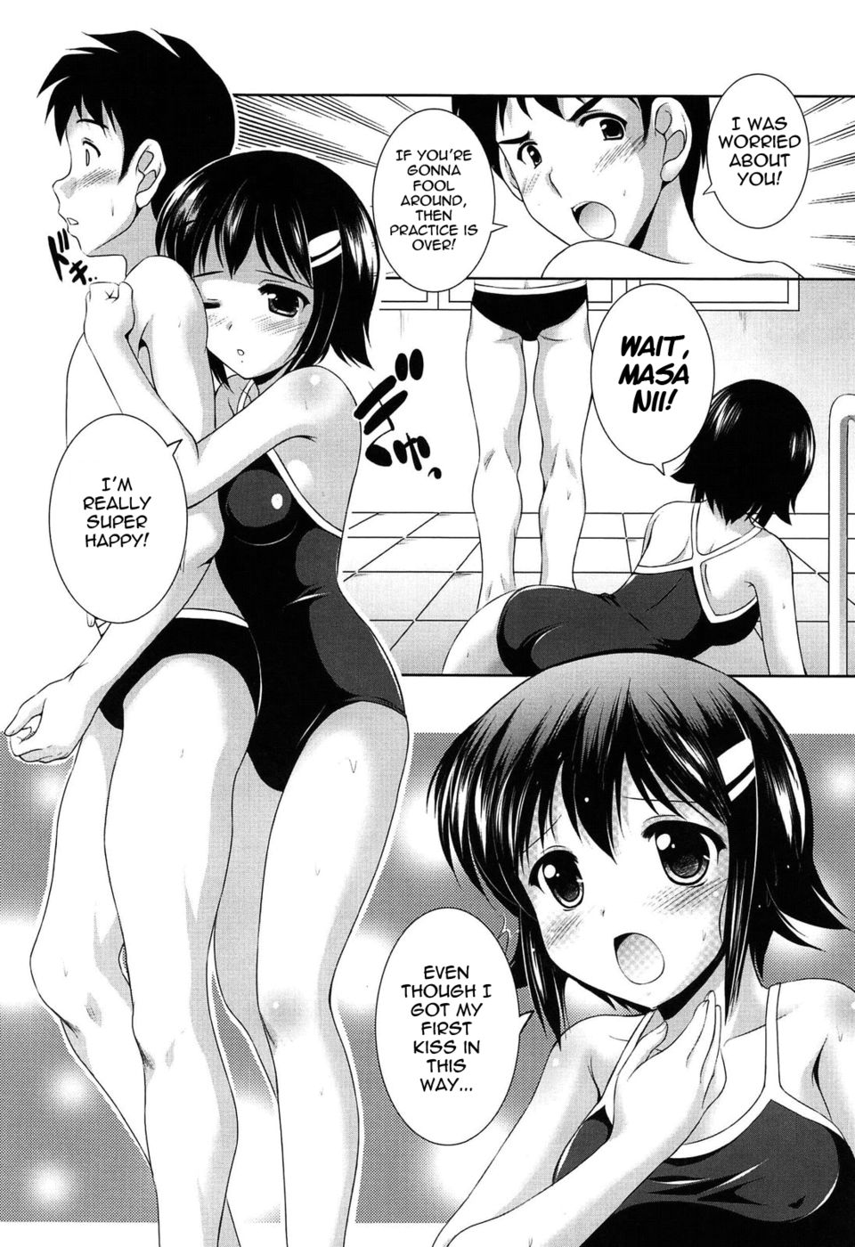 Hentai Manga Comic-Younger Girls Celebration-Chapter 8-Trans-swimsuit lovers-8